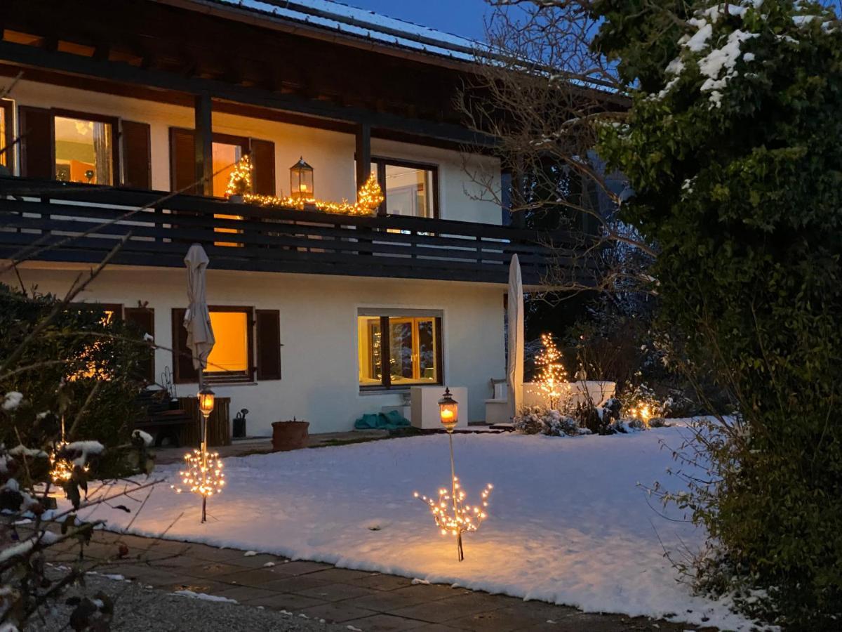 Charmantes Garten-Apartment: Erholung Im Chiemgau Unterwössen Dış mekan fotoğraf