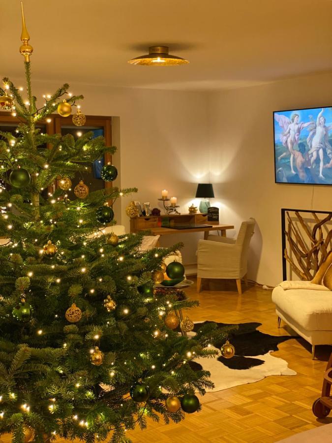 Charmantes Garten-Apartment: Erholung Im Chiemgau Unterwössen Dış mekan fotoğraf